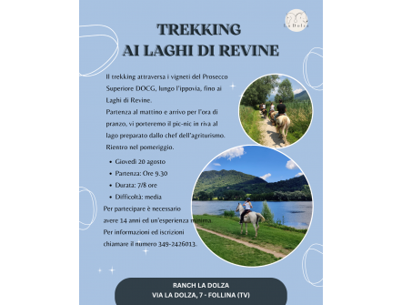 Trekking ai Laghi di Revine